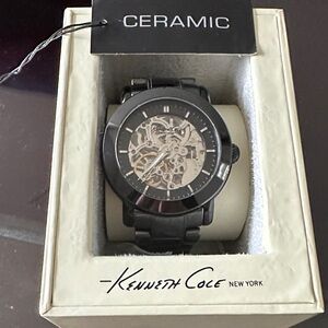 Kenneth Cole Black Ceramic Women's Watch